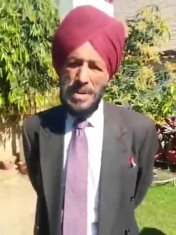 #कोरोना_वायरस से बचने के लिए घर में रहें और रोज़ #exercise करें: मिल्खा सिंह