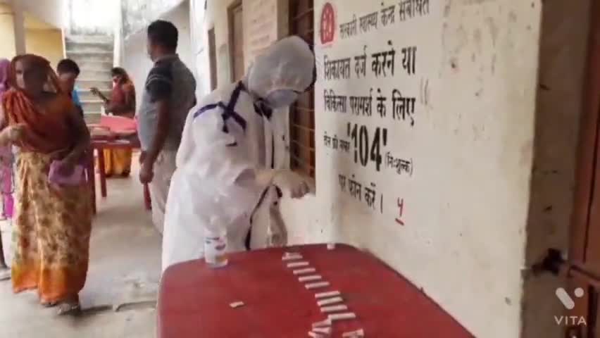 शाम्हो अकहा कुरहा: पीएचसी शाम्हो में 30 लोगों का कोरोना जांच हेतु लिया गया सैंपल, सभी की रिपोर्ट आई नेगेटिव #कोरोना_जांच