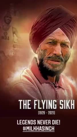 मिल्खा सिंह का निधन 😔     
#milkhasingh 
#flyingsikh
