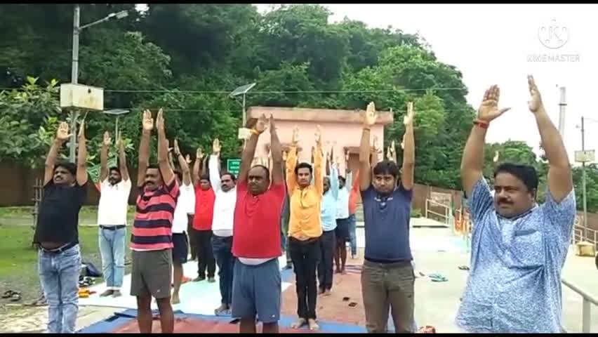 #world_yoga_day
#internationalyogaday2021 
कन्हैयास्थान राजमहल साहिबगंज झारखंड