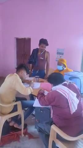 टीकमगढ़: ﻿@﻿#ग्राम पंचायत पातरखेरा ##lag 
rahe बैक्सीन 21/06/2021#