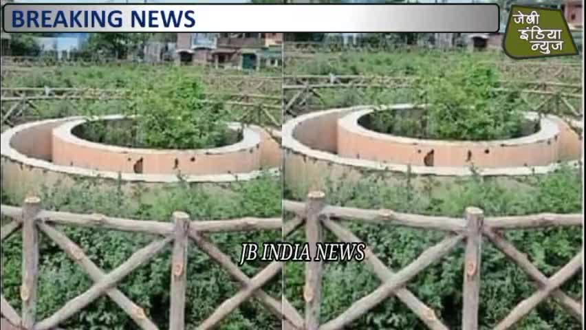#HOSANGABAD मै 40 लाख की लागत मे बना था पार्क व्यास कॉलोनी स्थित गुरु गोविन्द सिंह पार्क का निर्माण । लोकेश रैकवार ।