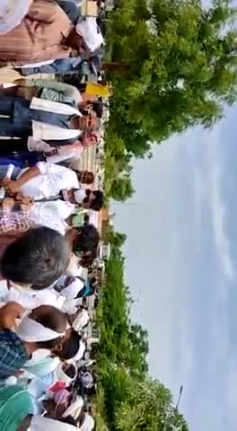 #नया रायपुर प्रभावित किसानों का मांग पुरो करो