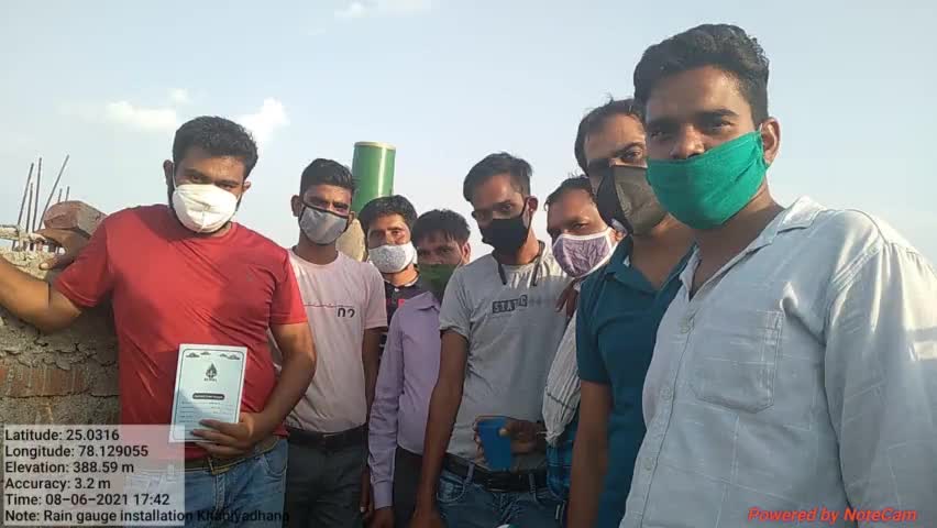 #खनियाधाना में पिछले 24 घंटो में 11 MM वर्षा दर्ज़ हुई है ।
date:- 25/06/2021
SRIJAN office Khaniyadhana