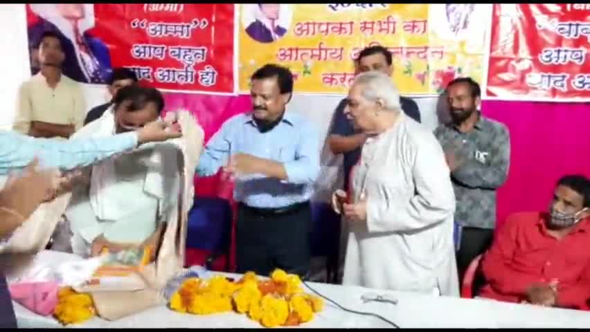 सोनकच्छ: बाबा भोलेनाथ की नगरी भोरासा में कोरोना योद्धाओं का हुआ सम्मान। #obennews #acv #dewas  #vinaymp41 #abhaynagar #obennews