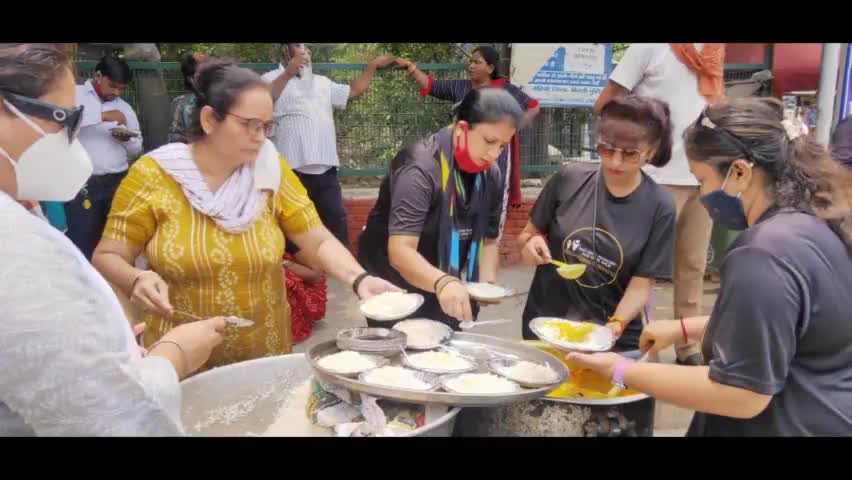 मेड़ता: #बीमार व्यक्तियों की सेवा में आगे आया भारतीय मानव सेवा मोर्चा। लगभग 400 व्यक्तियों ने ग्रहण किया निशुल्क भोजन।