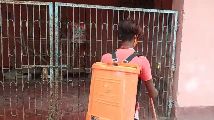 केशोनारायणपुर पंचायत में किया गया सेनीटाईज #sanitize #Coronawarriors ﻿﻿#nationalnews21
