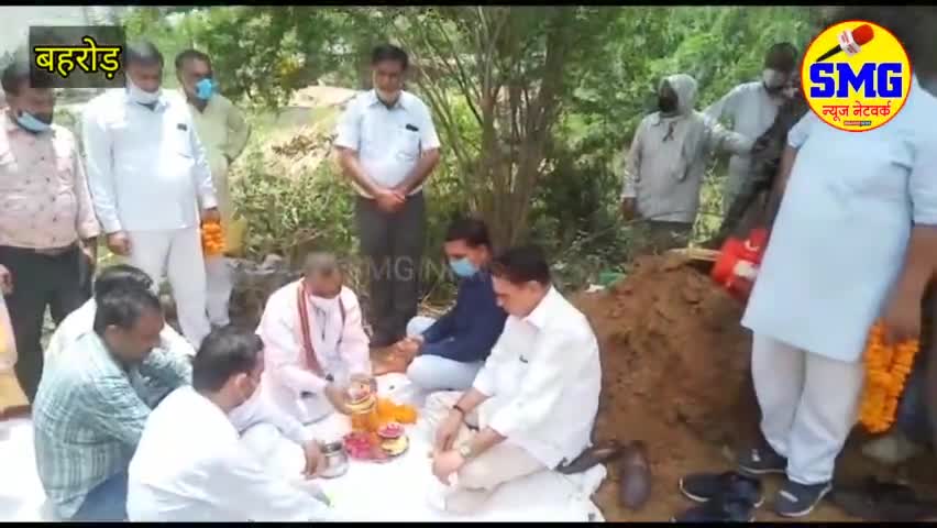 #बहरोड। विधायक बलजीत यादव ने उप जिला अस्पताल में ऑक्सीजन प्लांट की नींव रखी, सुनिये क्या कहा विधायक ने.....