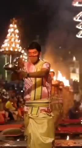 गंगा आरती के कुछ झलकियां #काशी_विश्वनाथ