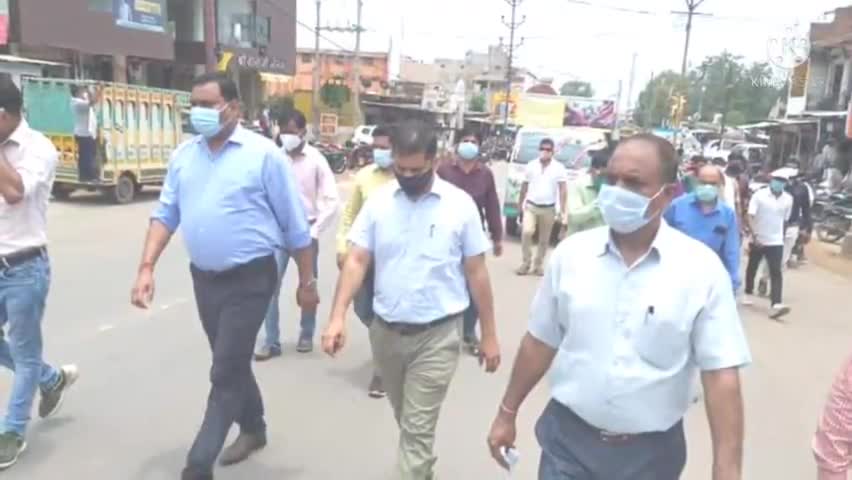 पिछोर #अंकुर कार्यक्रम के तहत पिछोर नगर में रथ यात्रा निकाली गई  जैसे