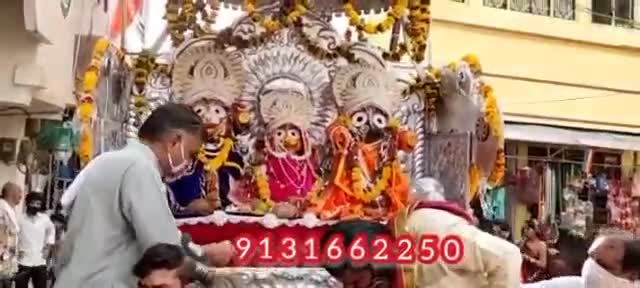 भक्तिभाव के साथ निकाली गई भगवान जगन्नाथ की रथयात्रा,जय जगदीश के नारों से गूंजा शहर
#रथयात्रा