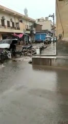 मंडावा मे हुई बारिश । मौसम हुआ सुहावना किसानो के लिए राहत । #मंडावा
