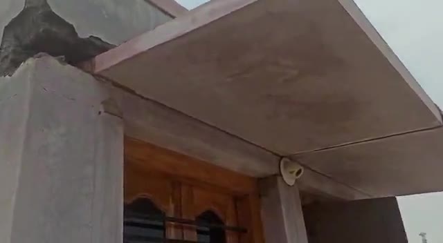 बिलारा: भावी गांव के एक मकान में बिजली गिरी, बड़ा असर टला #bilara