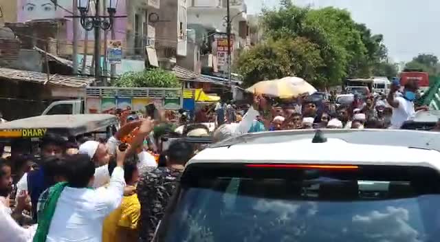 Live- गाजियाबाद, उत्तर प्रदेश 
#यूपीमेंओवैसी
#MissionUttarPradesh2022
#AIMIMUttarPradesh
गाजियाबाद का दिल्ली दरवाज़ा बैर