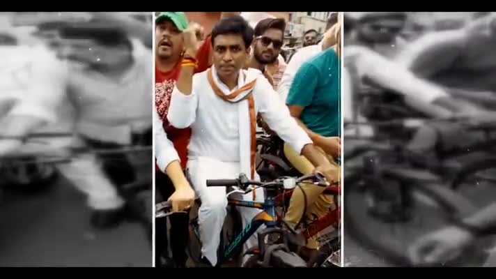 आज BHOPAL में #महँगाई के विरोध में यूथ कांग्रेस की विशाल #Cycle_Rally और #राजभवन घेराव !
