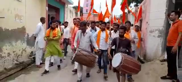 सरसावा के भिक्कनपुर में पहुँचे बजरंगदल प्रान्त संयोजक विकास त्यागी जी का ग्रामवासियों ने किया जोरदार स्वागत #हरीश_कौशिक।