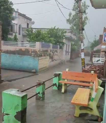 जुलाना: जुलाना क्षेत्र के गांव सिरसा खेड़ी में भारी बारिश। किसानों के चेहरे पर खुशी #खेतीबाड़ी #जय_जवान_जय_किसान #jind #julana