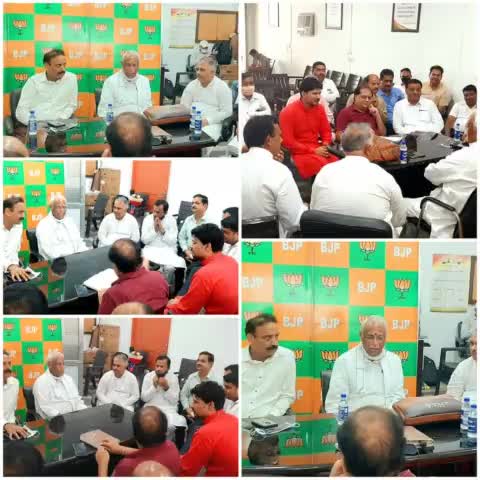 #भगवानदासकबीरपंथी #BJPनीलोखेड़ी
आज भाजपा जिला कार्यालय में माननीय संगठन महामंत्री श्री रविंद्र राजू जी का आगमन के दौरान स