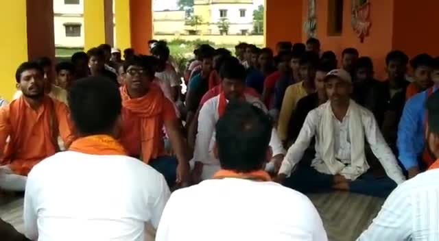 प्रखंड में आज बजरंग दल विश्व हिंदू परिषद की नई दायित्व का घोषणा के साथ बैठक हुआ संपन्न#bajrang dal