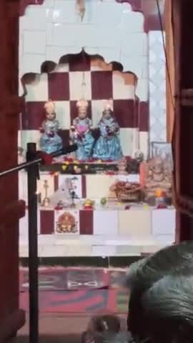 #हटा- मंगलवार की रात ग्राम बलेह के श्री जानकी रमण मंदिर मे किया गया सुन्दर काण्ड का आयोजन।