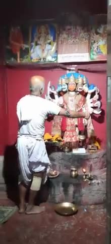 #jai shree ram #jaibajrangbali#arti#बाथगांव उत्तरवारी टोल पंचमुखी बजरंग बली 🙏