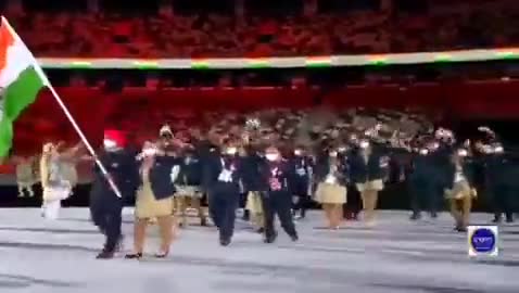 #ओलम्पिकखेल  भारतीय दल का मार्च पास्ट
#Tokyo2020 #cheers4india #TeamIndia