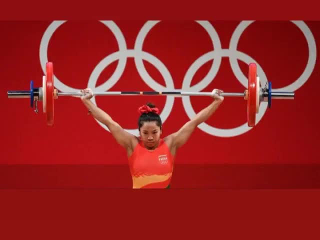 #mirabai_chanu What a start . India is proud of you. 

 #mirabaichanu #tokyoolympics #tokyo #india #indian@