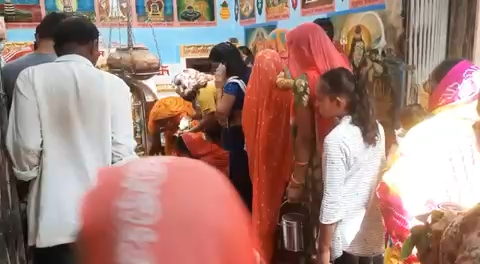 सावन का पहला सोमवार आज - मंदिरो में लगा भगतों का ताँता #bikaner #newsupdates #covidindia