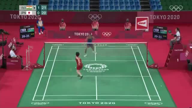 Congratulations #Pvsindhu1!

#PVSindhu beats Japanese Akane Yamaguchi in straight sets to qualify for the semi-final.