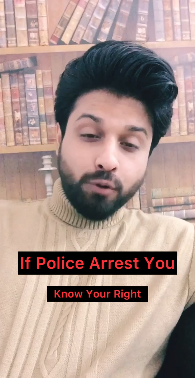 If Police Arrest you #legalbaba #ashishdawar #law INSTAGRAM i’d :- official_ashishdawar_legalbaba