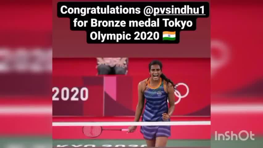 आज फिर से सारा भारत बहुत खुश है 🙂
Pv Sindhu आपको कांस्य पदक  जितने के लिए बहुत बहुत बधाई हो 🙏
#tokyo_olympics 🇮🇳