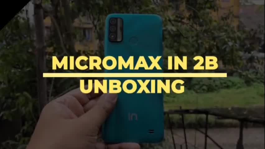 #Micromax IN 2B #unboxing
and first impression and Many more ⚡🔥 #tech #smartphone