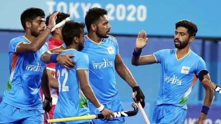 भारतीय पुरूष हॉकी टीम ने किया सेमीफाइनल में प्रवेश।।
Congratulations 🎉🎊

#Tokyo2020 #TokyoOlympic #Tokyo2021 #viral