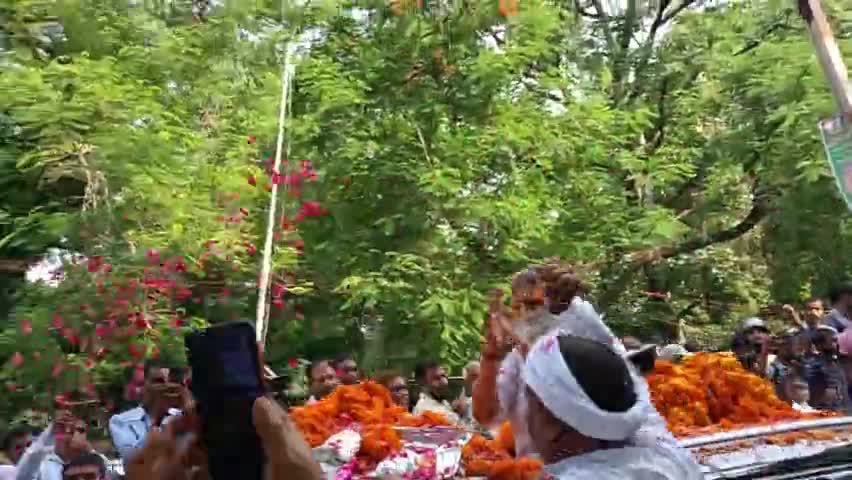 जदयू के राष्ट्रीय अध्यक्ष श्री #ललन_बाबू का पाटलीपुत्र की धरती पर अभूतपूर्व व अविश्वसनीय, अभिनन्दन और स्वागत हुआ।