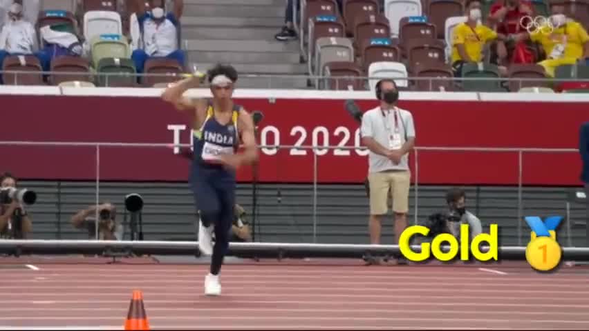 Gold Medal 🥇 : #TokyoOlympics में भारत को Niraj Chopra ने दिलाया Gold 🥇
 #TokyoOlympic #viral #iamashu #ऑलंपिक