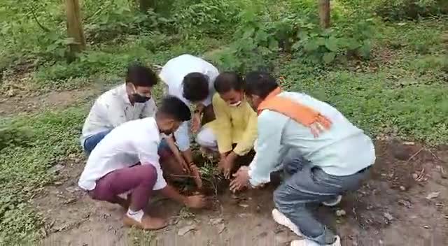 पौधारोपण करते हुए - प्रदेश उपाध्यक्ष अमन पांडेय #amanpandey #amanpandeyaka #teamyouth #teamyouthrishikesh