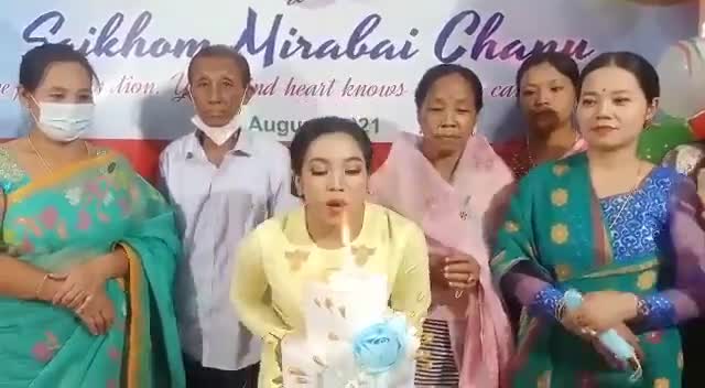 Happy birthday champion 💐🎂 god bless you #mirabaichanu