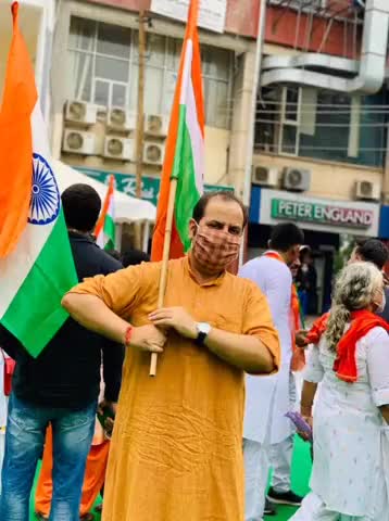 Took part in the Tiranga Yatra in Delhi NCR. The Tiranga Yatra' aims to inculcate a spirit of patriotism
#patriotism 🇮