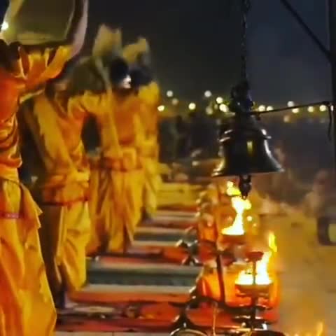 #Namami Gange #Har har mahadev #Shambu #Hindu #Ganga ji ki aarti