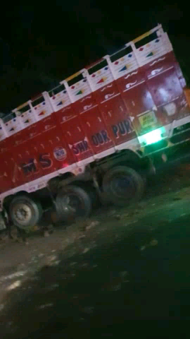 #ghaziabad #hapurchungi #truck #accident #ghaziabadnews