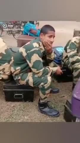 Indian Soldiers back to duty 
Jay Hind #harrdyanshul