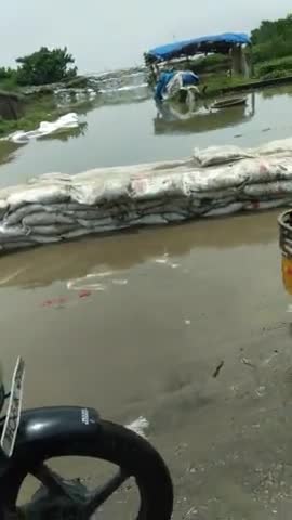 vaishali district condition of Ganga river Water🙄☹️
#gangabairaj #reliefroad 
#publicsalteswomen