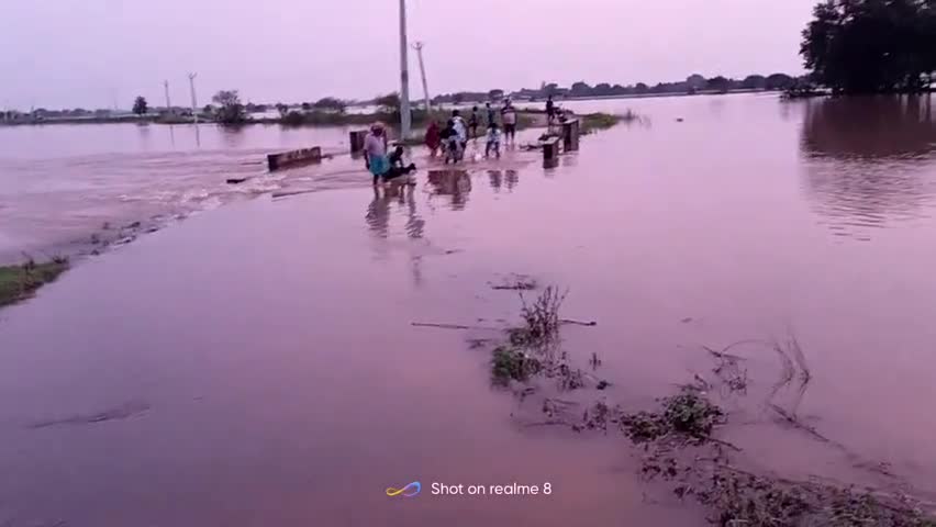 मोहनिया: बरैथा गांव में बाढ़ से पीड़ित लोग#कैमूर बिहार#नाग
