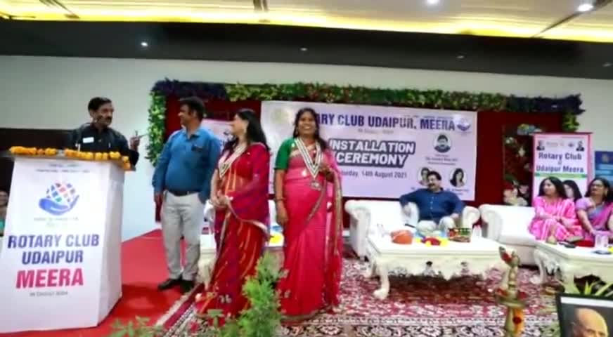 बड़गांव: उदयपुर की रोटरी क्लब मीरा की नई कार्यकारिणी ने ली शपथ , समाजसेवी सुषमा कुमावत बनी प्रेसिडेंट #रोटरी क्लब