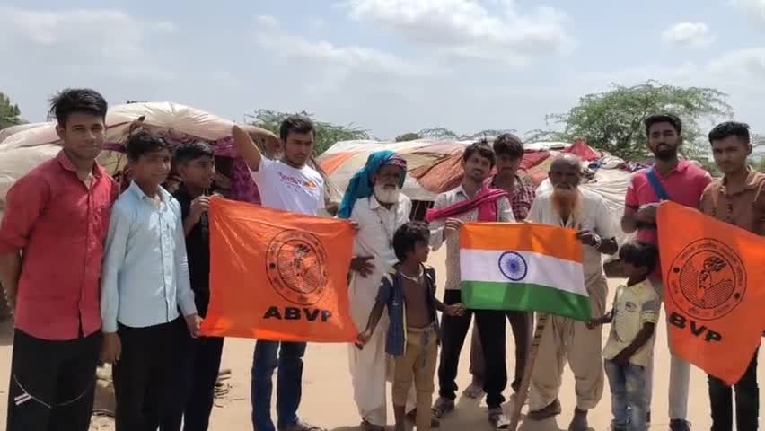 #EkGaonEkTiranga अभियान कि सफलता को लेकर सांचोर इकाई के कार्यकर्ताओं ने चलाया जनसंपर्क अभियान।
#abvpsanchore