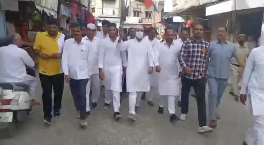 आज 75 वें #स्वतंत्रता_दिवस के उपलक्ष पर डबवाली में,कांग्रेस कार्यकर्ताओं के साथ #तिरंगा_मार्च