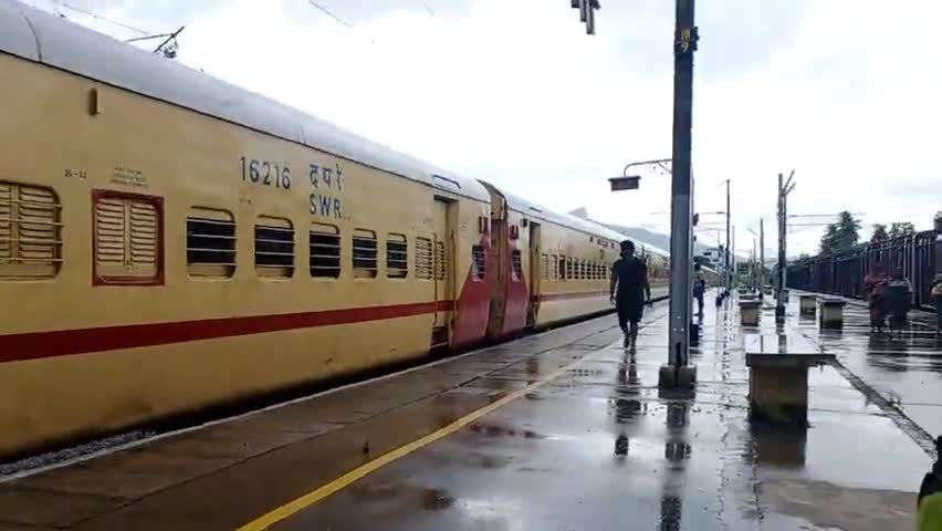 #puttur #railwaystation #deepsea #rainingday@