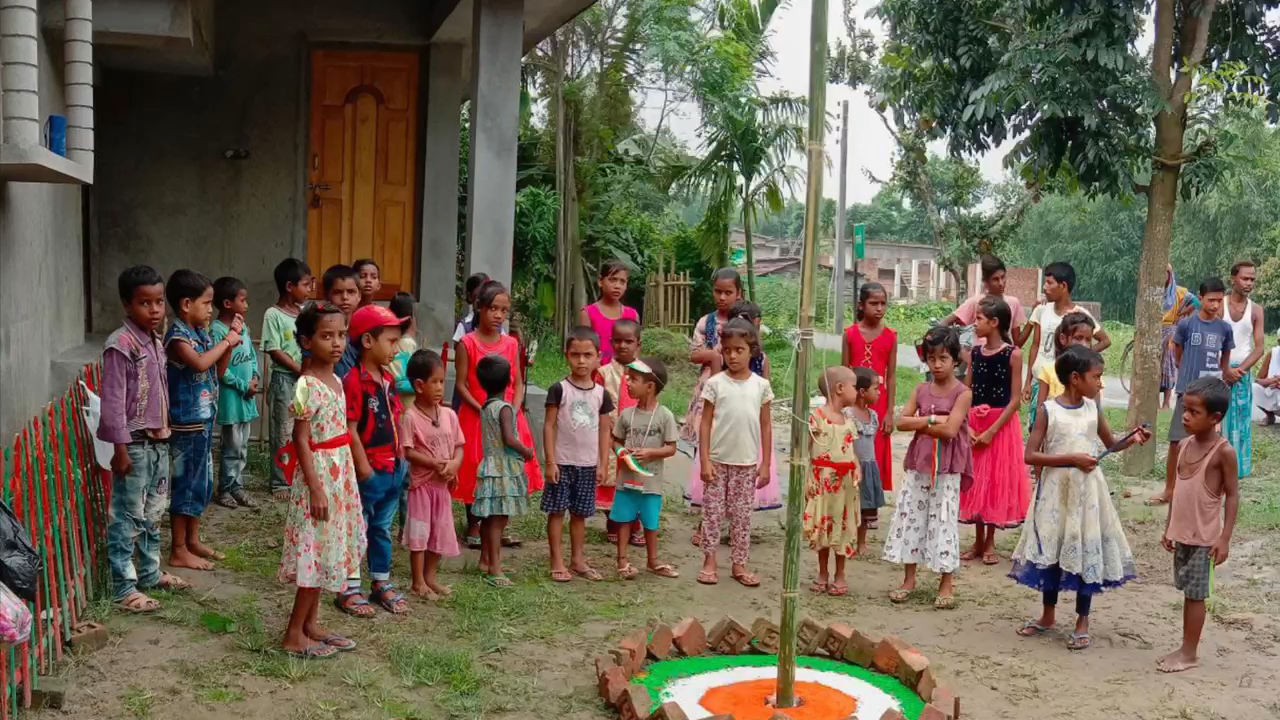 #Independence day celebrations at AIF Learning centers.