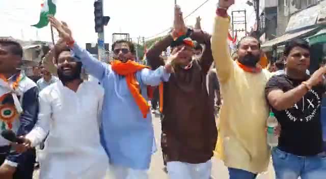 हाथरस: #75वे #स्वतंत्रता दिवस पर #भाजयुमो #अलीगढ द्वारा आयोजित #युवा #संकल्प #य़ात्रा में  सहभागी रहा