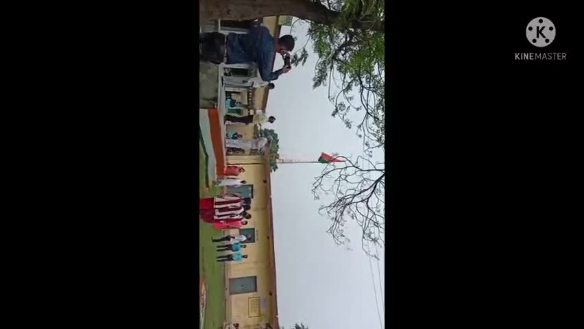 #Mahendra +2 high school barwa me manaya gaya 75 wi swatantra wars gaanth.